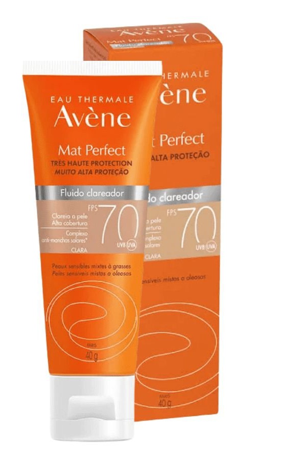 Avene Mat Perfect Clareador FPS 70 Cor Clara