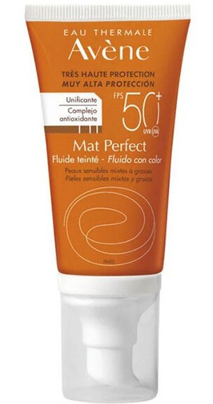 Avene Mat Perfect Fluido Con Color Sin Perfume (original)