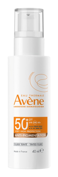 Avene Solaire Fluide Teinté Anti Pigmentation SPF50+