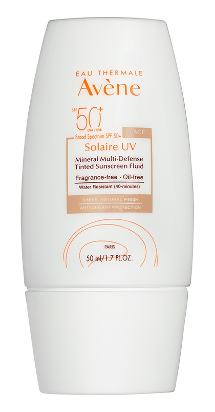 Avene Solaire UV Mineral Multi-Defense Tinted Sunscreen SPF 50+