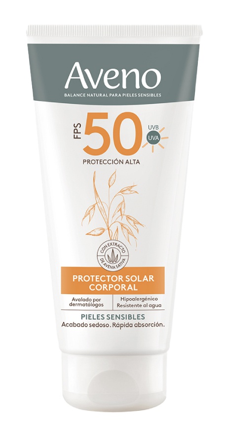Aveno Protector Solar FPS50 Corporal Emulsión