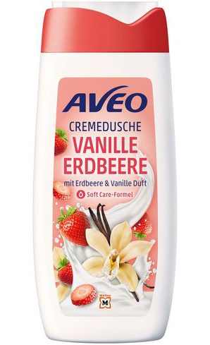 Aveo Cremedusche Vanille Erdbeere