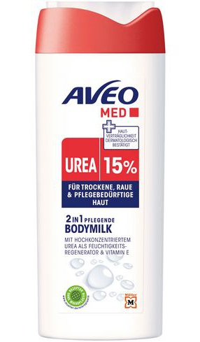 Aveo Med Urea 15% 2in1 Pflegende Bodymilk