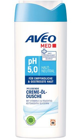 Aveo Med pH 5,0 Pflegende Creme-Öl-Dusche