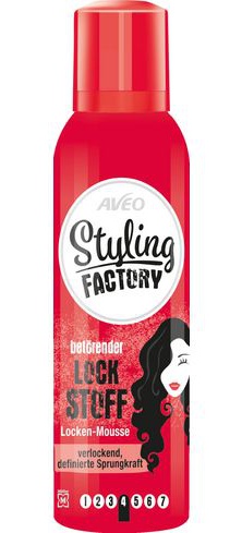 Aveo Styling Factory betörender Lock Stoff Locken Mousse