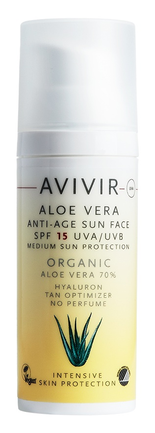 Avivir Aloe Vera Anti-age Sun Face SPF 15