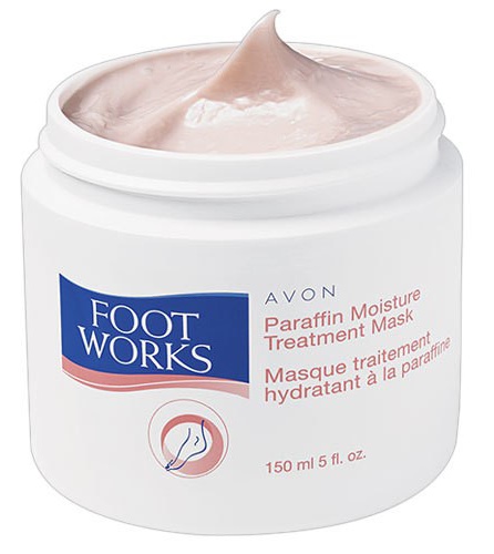 Avon Foot Works Parrafin Moisture Treatment Mask