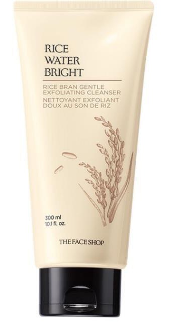 Avon The Face Shop Rice Water Bright Rice Bran Gentle Exfoliating Cleanser