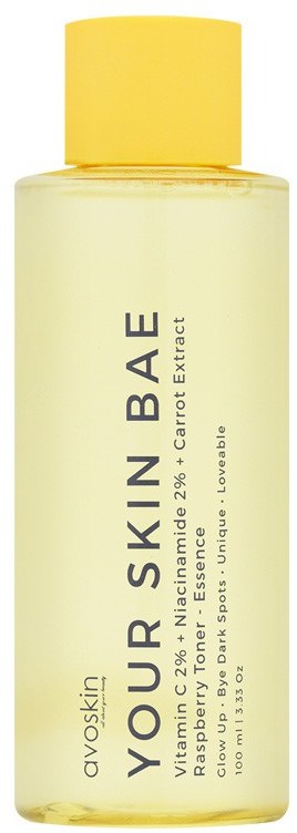 Avoskin Your Skin Bae Toner Vitamin C 2% + Niacinamide 2% + Carrot Extract + Raspberry