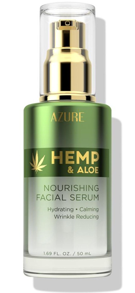 Azure Skincare Hemp & Aloe Nourishing Facial Serum