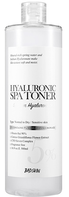 BAD SKIN Hyaluronic Spa Toner