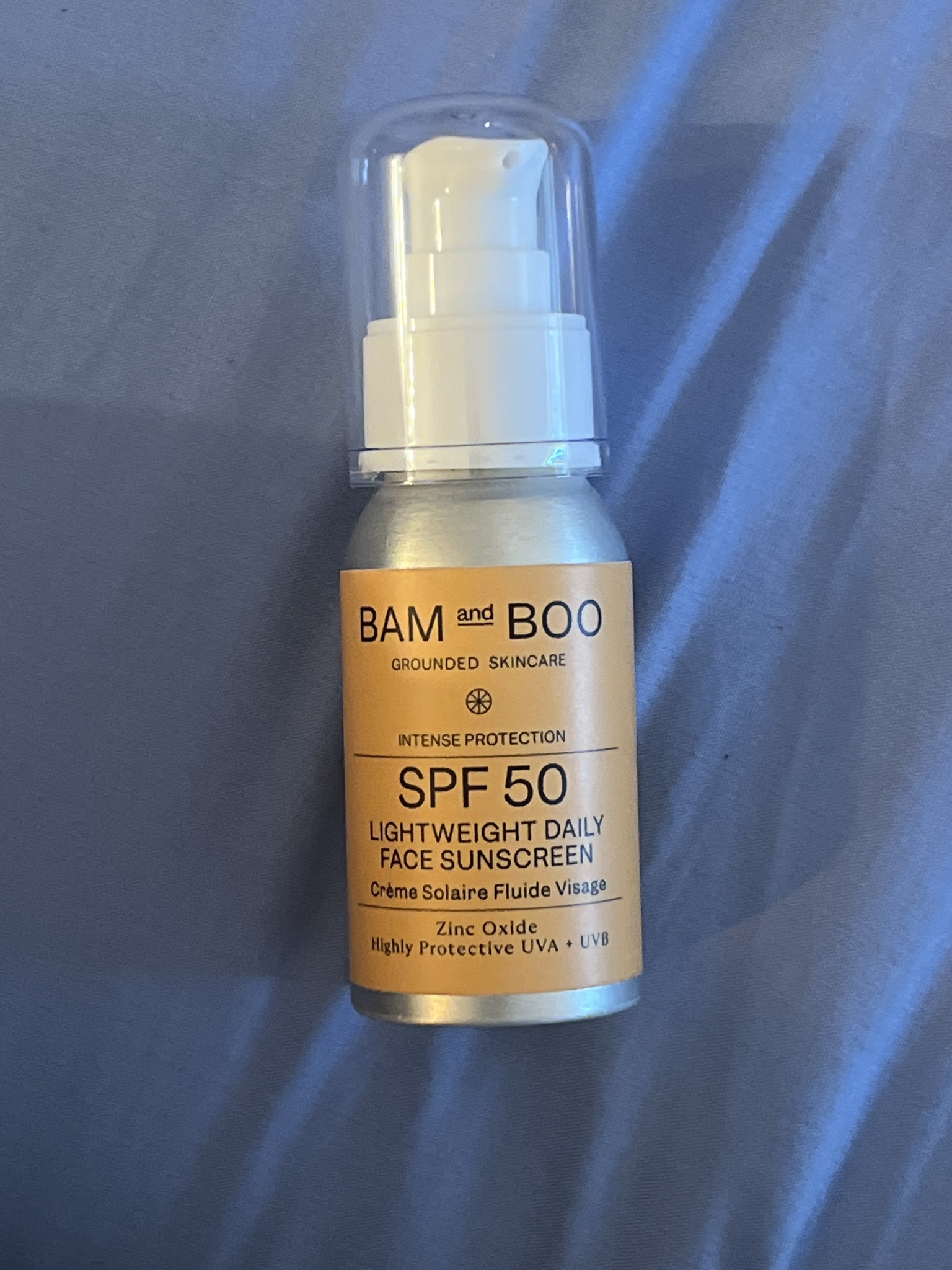 BAM and BOO Lightweight Daily Face Sunscreen