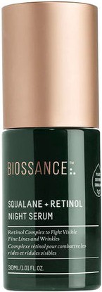 BIOSSANCE Squalane + Retinol Night Serum