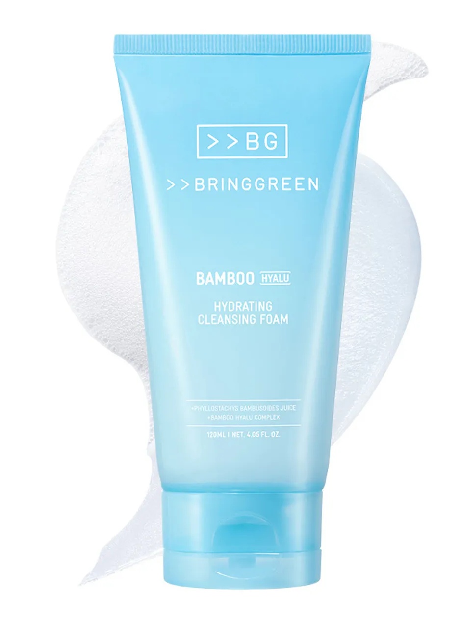 BRINGGREEN Bamboo Hyalu Hydrating Cleansing Foam