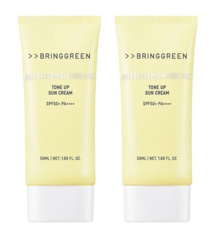 BRINGGREEN Super Lemon Glutathione Tone Up Sun Cream