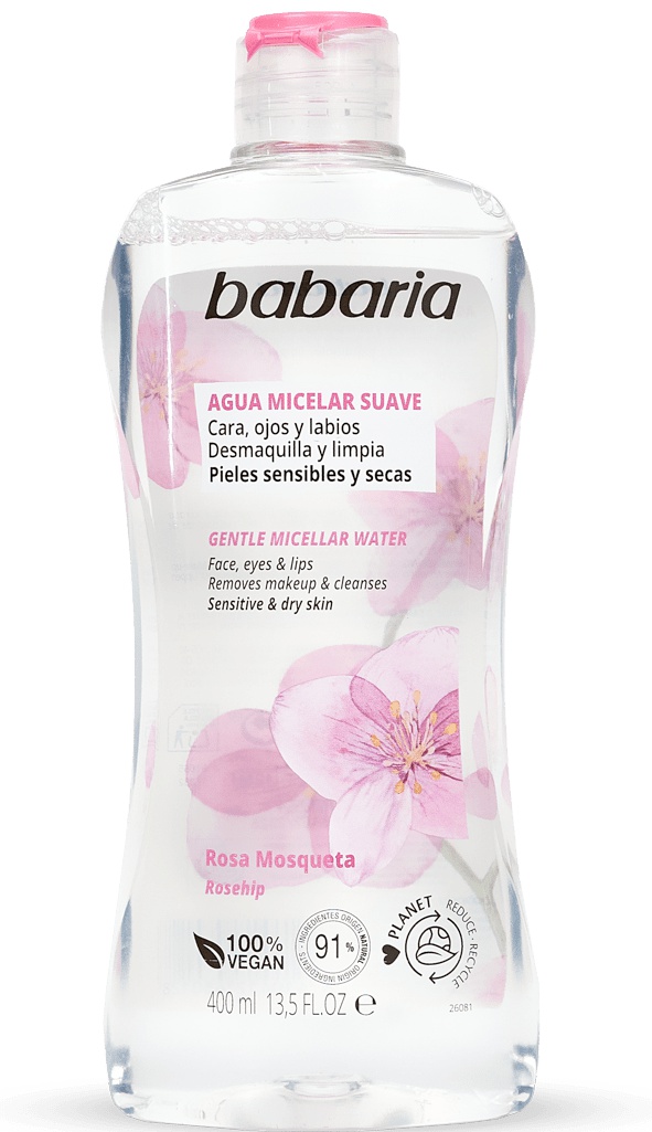 Babaria Agua micelar suave