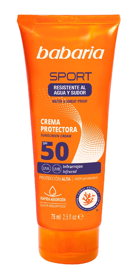 Babaria Crema Facial Solar Sport SPF50