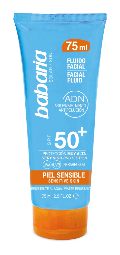Babaria Spf50+ Facial Fluid For Sensitive Skin