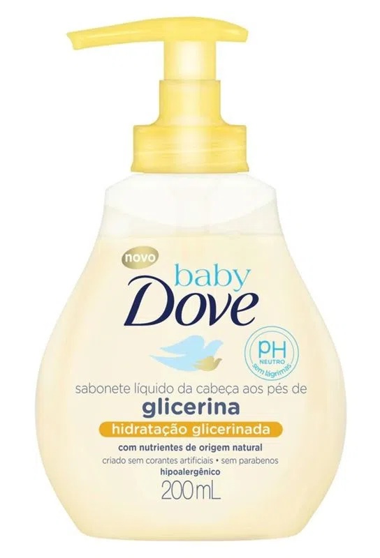 Baby Dove Glycerin Liquid Head To Toe Soap