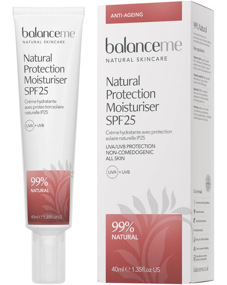 Balance Me Natural Protection Daily Moisturiser SPF25
