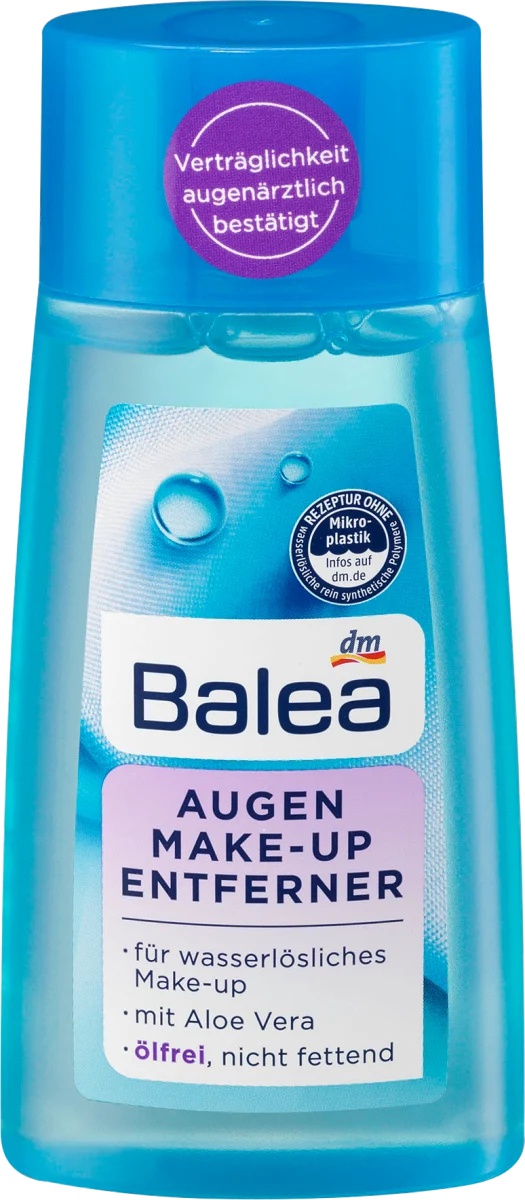 Balea Augen Make-up Entferner Aloe Vera