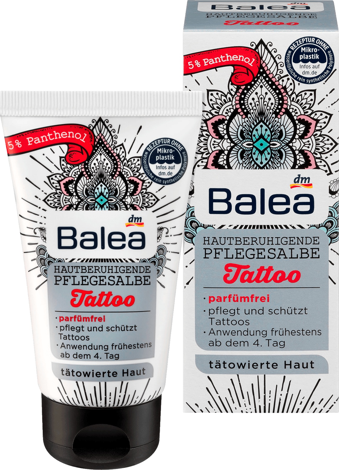 Balea DM Pflegesalbe Tattoo