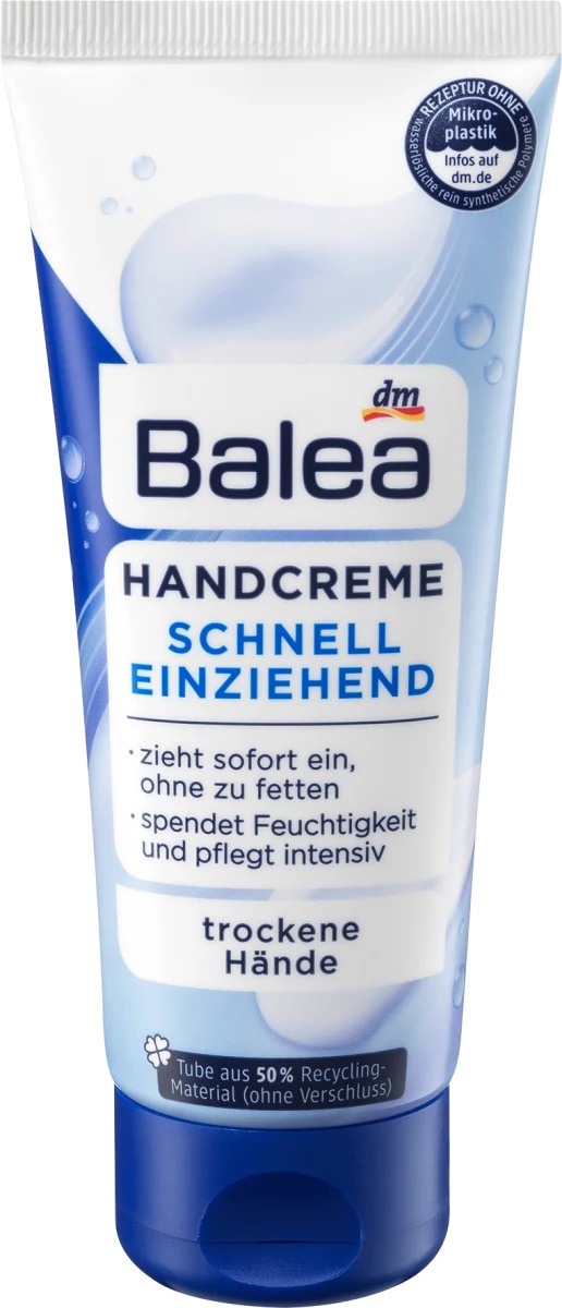 Balea Handcreme Schnell Einziehend