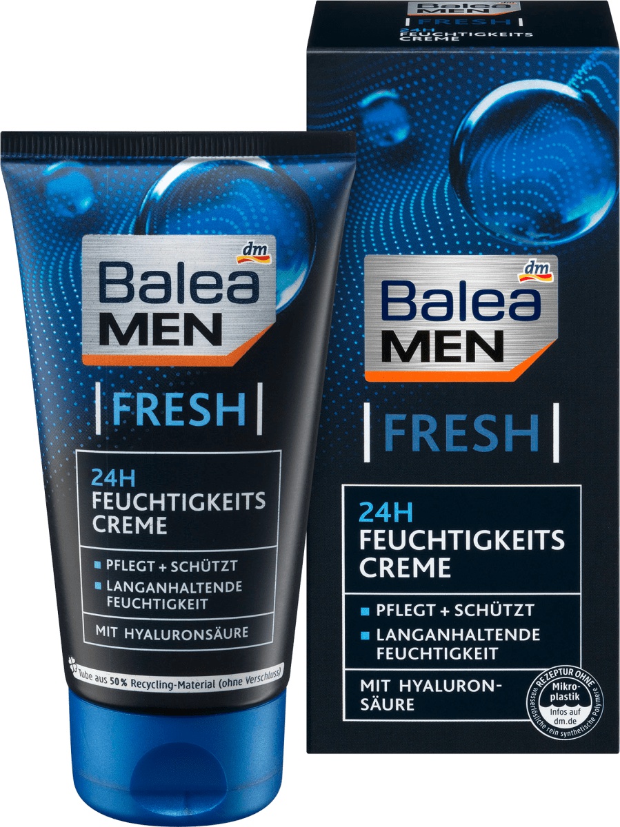 Balea MEN Fresh 24h Feuchtigkeits Creme