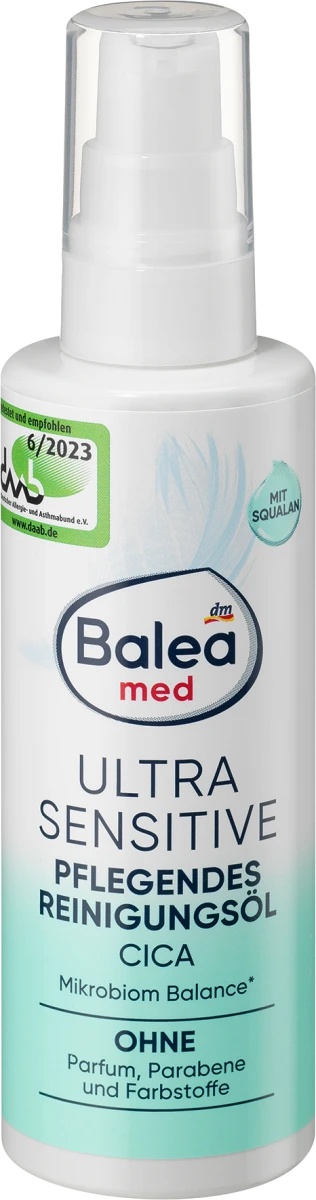 Balea Med Pflegendes Reinigungsöl Ultra Sensitive