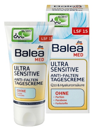 Balea Med Ultra Sensitive Anti-falten Tagescreme