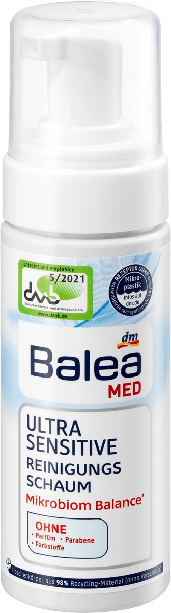 Balea Med Ultra Sensitive Reinigungs Schaum Mikrobiom Balance