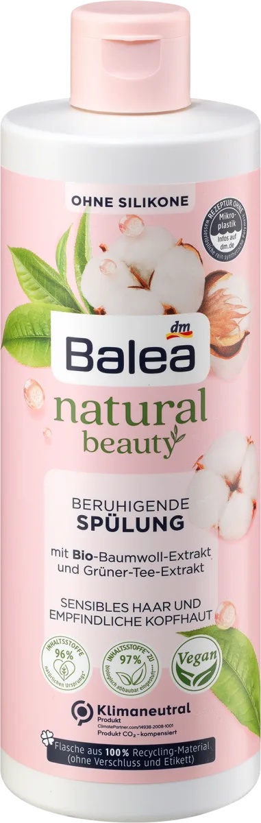 Balea Natural Beauty Beruhigende Spülung