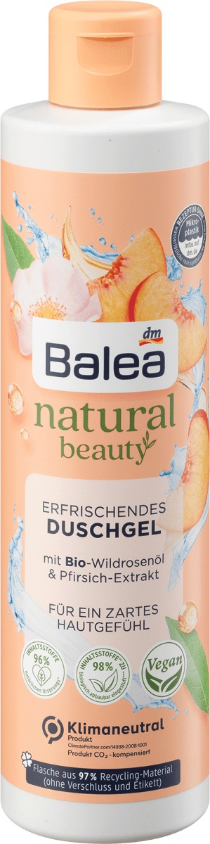 Balea Natural Beauty Erfrischendes Duschgel