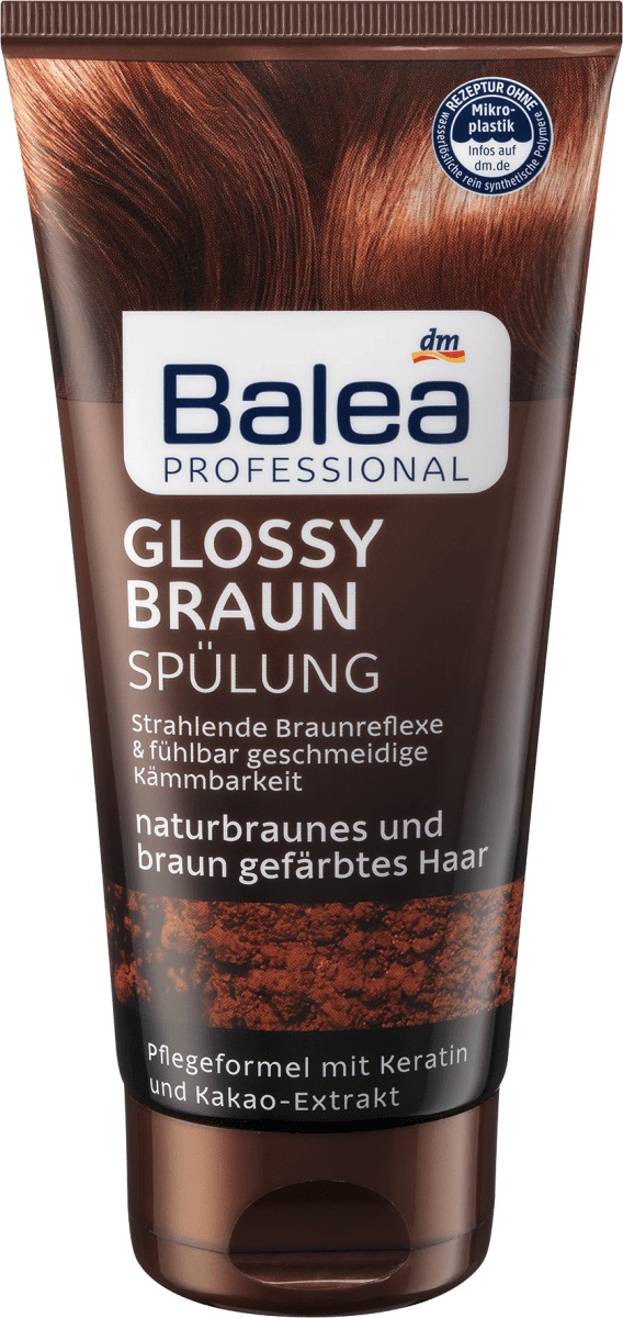Balea Professional Glossy Braun Spülung