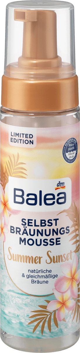 Balea Selbstbräunungs Mousse Summer Sunset