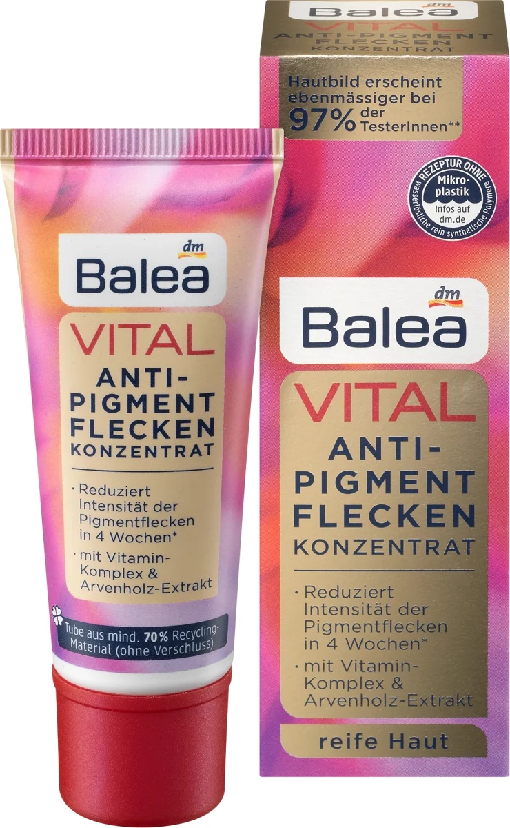 Balea Vital Anti-Pigment Flecken Konzentrat