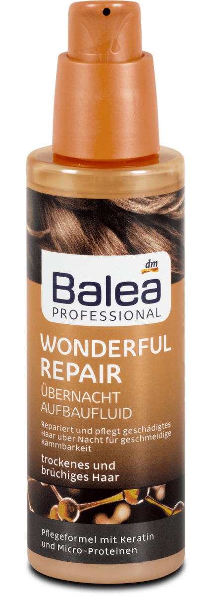 Balea Wonderful Repair Übernacht Aufbaufluid
