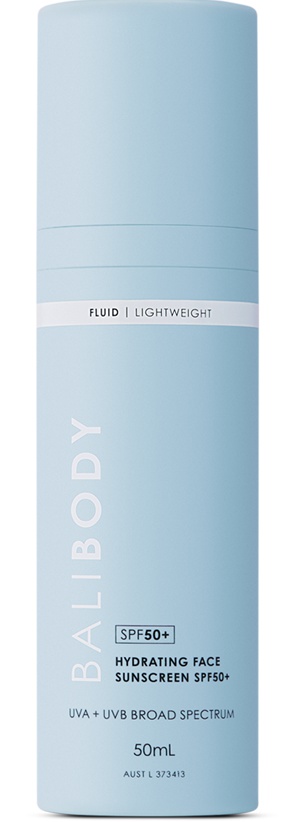Bali Body Hydrating Face Sunscreen SPF50+