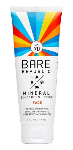 Bare Republic Mineral Sunscreen Lotion SPF 70