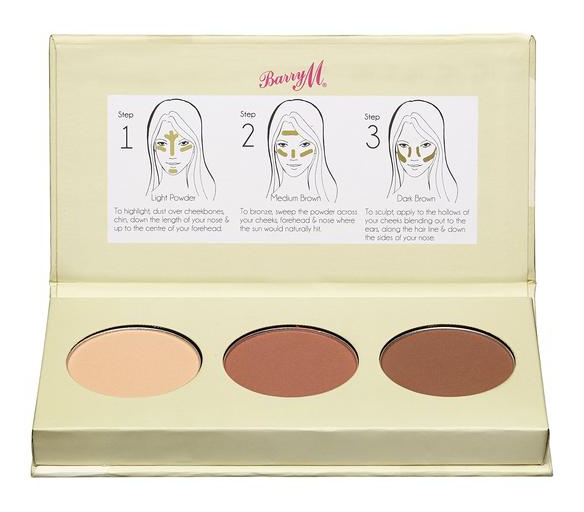 Barry M Chisel Cheeks Contour Kit