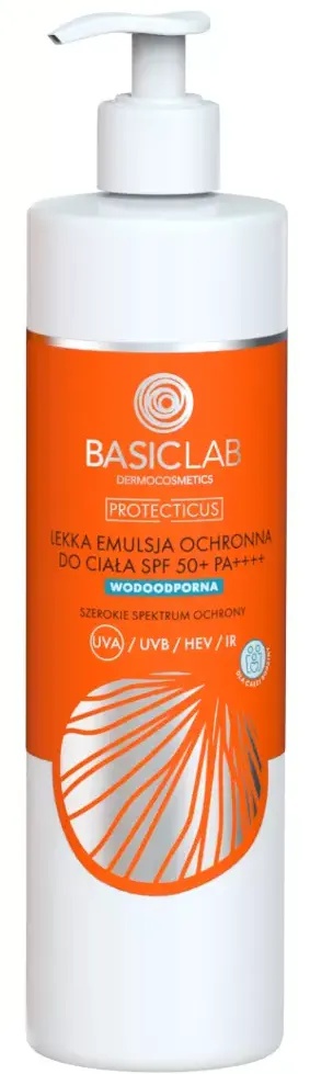 Basiclab Lekka Emulsja Ochronna Do Ciała SPF 50+ Pa++++