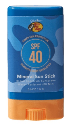 Bass Pro Shops Mineral Sun Stick Sunscreen Broad Spec SPF 40