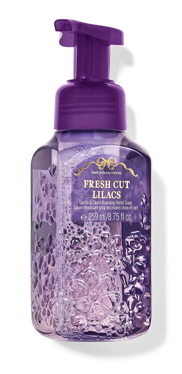 Bath & Body Works Fresh Cut Lilacs Gentle & Clean Foaming Soap