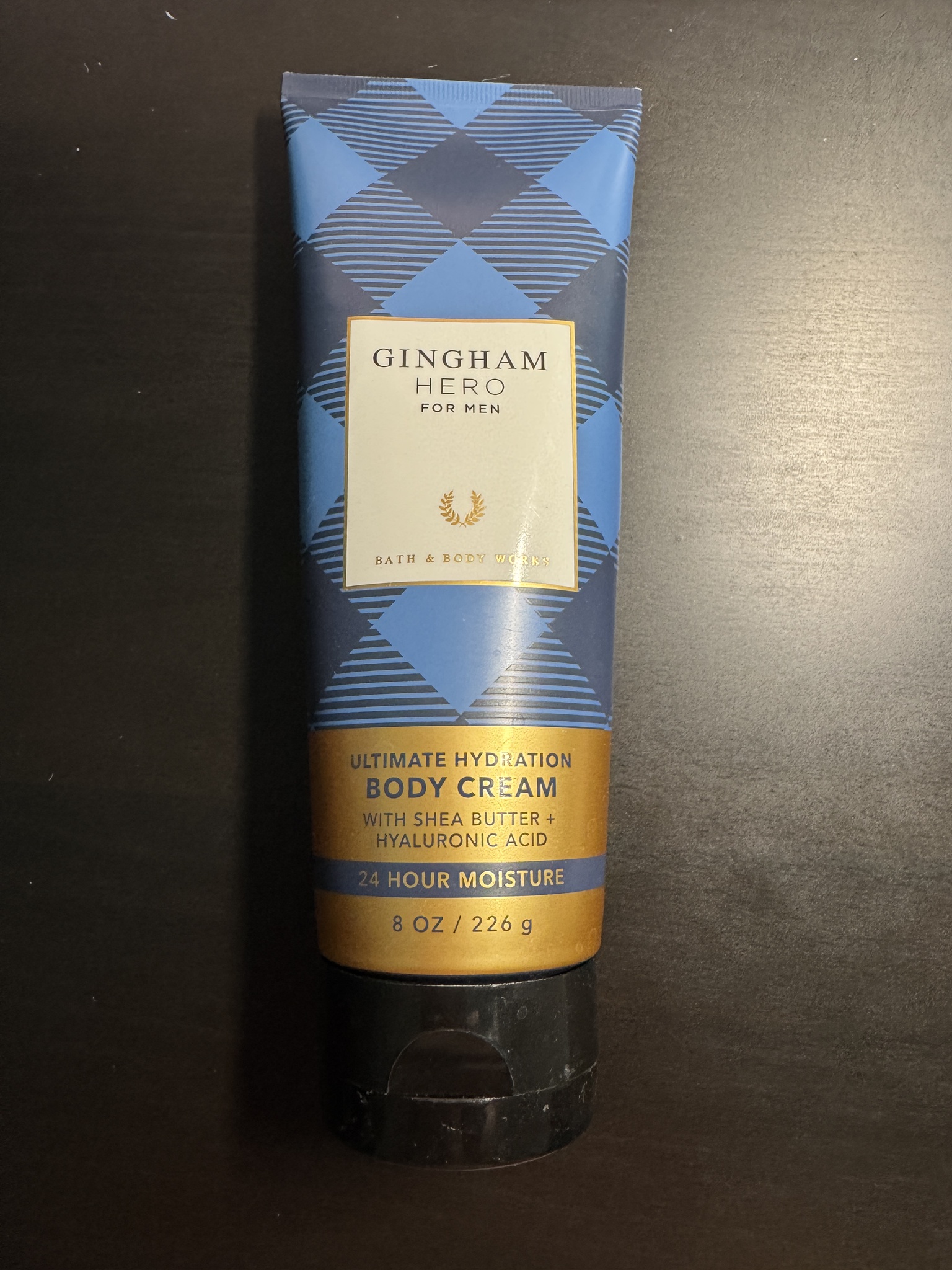 Bath & Body Works Gingham Hero For Men Ultimate Hydration Body Cream with Shea Butter + Hyaluronic Acid