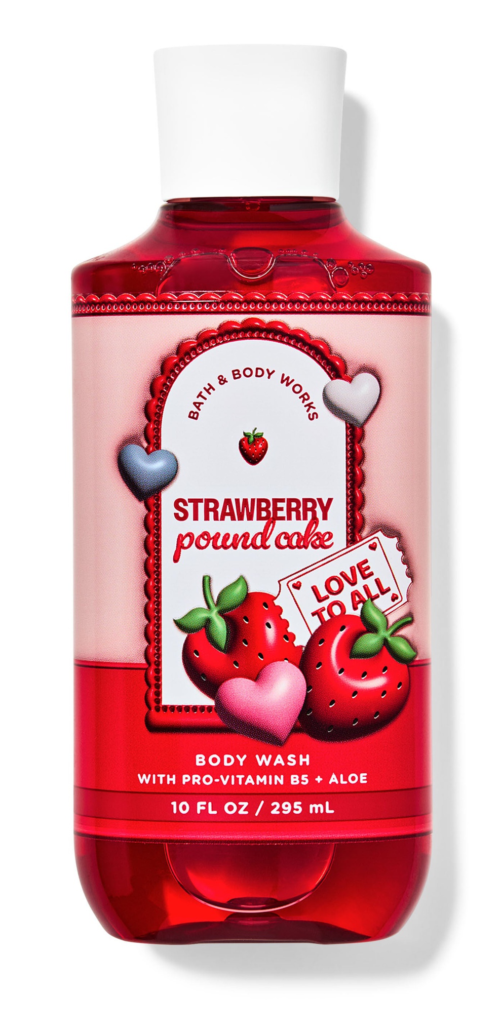 Bath & Body Works Strawberry Pound Cake Body Wash