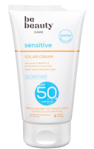 Be Beauty Care Sensitive Solar Cream SPF 50+