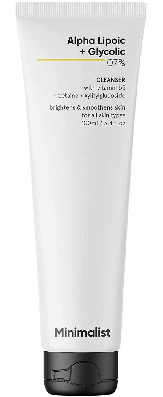 Be Minimalist Minimalist 7% Ala & AHA Brightening With Vitamin B5 For Glowing Skin Face Wash