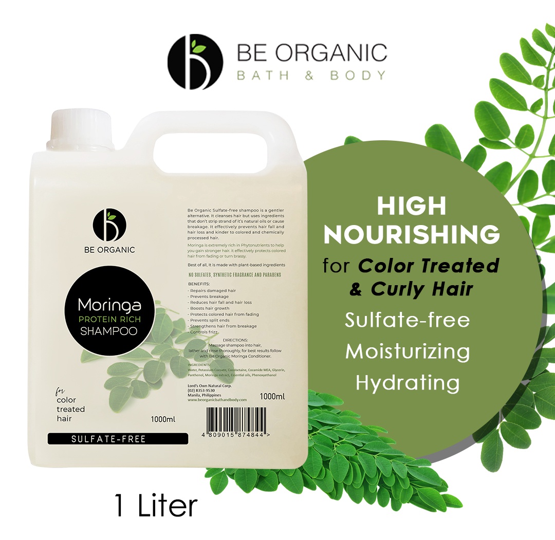 Be Organic Bath & Body Be Organic Sulfate-free Moringa Shampoo
