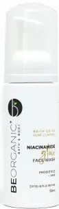 Be Organic Niacinamide Glow Face Wash With Probiotics + AHA Brightening Acne Control Expoliating