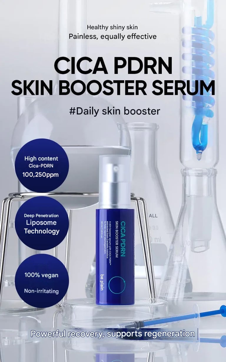 Be Plain Cica Pdrn Skin Booster Serum